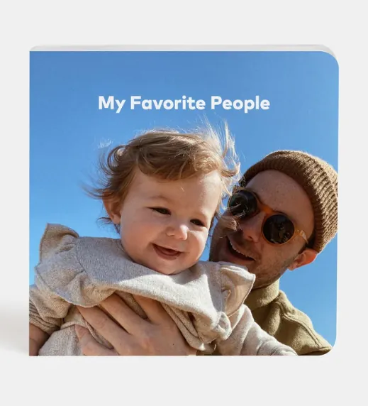 Baby Board Book People Theme